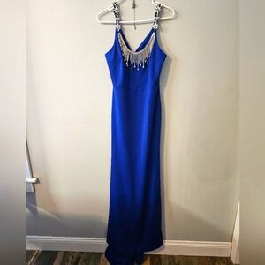 New with tags. Royal Blue Evening gown.